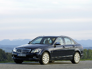 Коврики текстильные для Mercedes-Benz C-Class III (седан / W204) 2007 - 2011