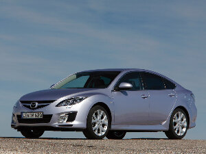 Коврики текстильные для Mazda 6 (лифтбек / GH) 2007 - 2010