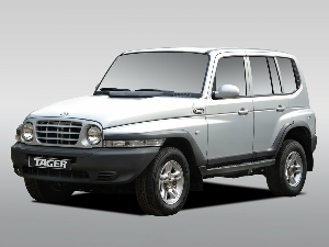 Коврики текстильные для SsangYong Tager (suv / KJ) 1996 - 2011