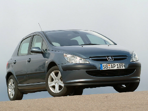 Коврики текстильные для Peugeot 307 (хэтчбек 5 дв) 2001 - 2005