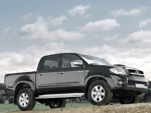 Коврики текстильные для Toyota Hilux Pick Up (пикап / AN10/AN20) 2008 - 2011