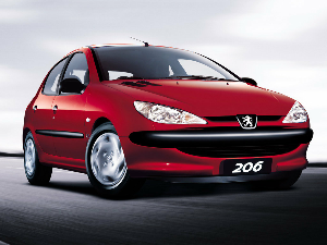 Коврики текстильные для Peugeot 206 (хэтчбек 5 дв) 1998 - 2003