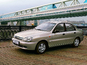 Коврики текстильные для Chevrolet Lanos (седан) 2005 - 2009