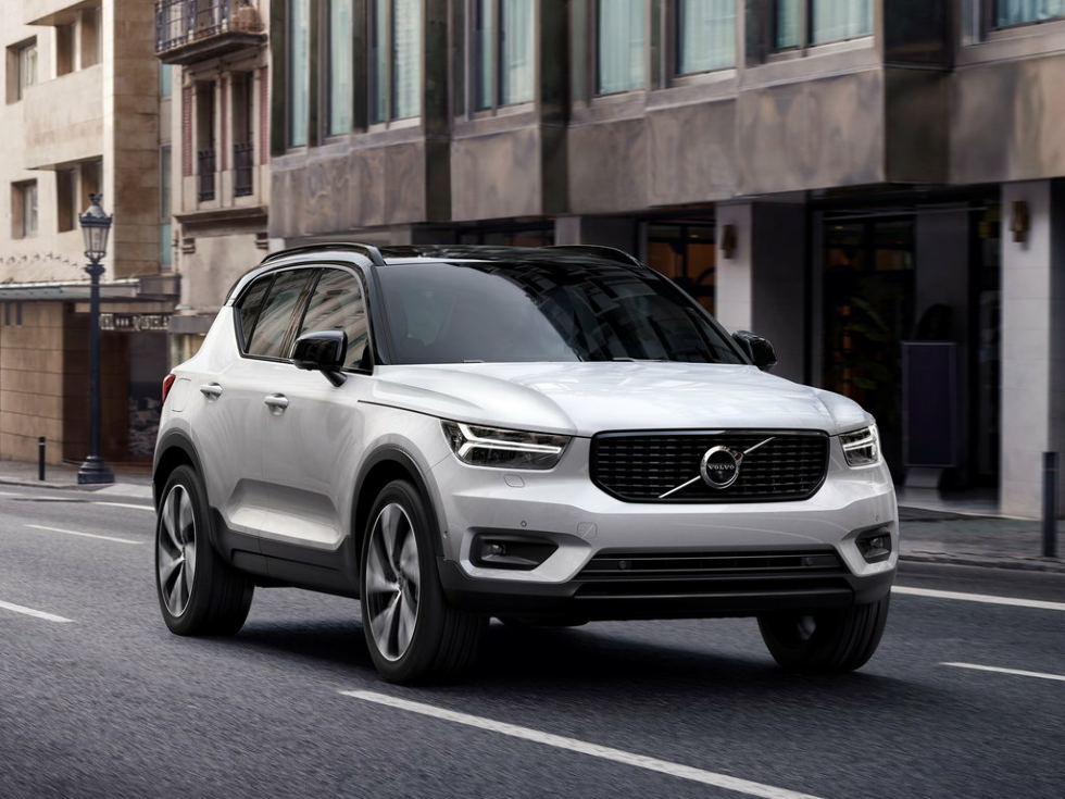 Коврики текстильные "Стандарт" для Volvo XC40 I (suv) 2017 - Н.В., черные, 5шт.