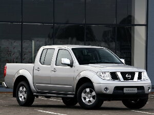 Коврики текстильные для Nissan Navara c бардачком II (пикап / D40) 2004 - 2010