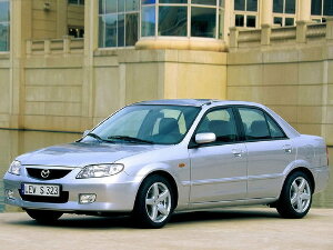 Коврики текстильные для Mazda 323 (седан / BJ) 1998 - 2003