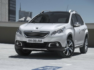 Коврики текстильные для Peugeot 2008 (suv) 2014 - 2016