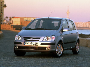 Коврики текстильные для Hyundai Getz I (хэтчбек 5 дв / TB) 2002 - 2005