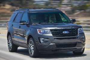 Коврики текстильные для Ford Explorer V (suv / U502) 2014 - 2018