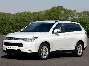 Коврики текстильные для Mitsubishi Outlander III (suv / GFOW) 2012 - 2014