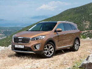 Коврики текстильные для Kia Sorento Prime III (suv  5 мест / UM) 2014 - 2018