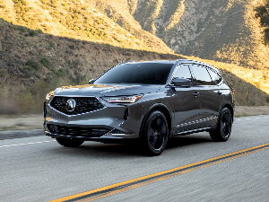 Коврики текстильные для Acura MDX IV (suv) 2021 - Н.В.