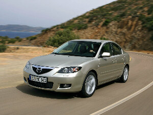 Коврики текстильные для Mazda 3 (седан / BK) 2006 - 2009