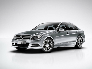 Коврики текстильные для Mercedes-Benz C-Class III (седан / W204) 2011 - 2014