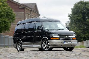 Коврики текстильные для Chevrolet Express (минивэн) 2015 - Н.В.