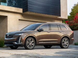 Коврики текстильные для Cadillac XT6 (suv) 2019 - Н.В.