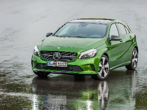 Коврики текстильные для Mercedes-Benz A-Class (хэтчбек 5 дв / W176) 2015 - 2018