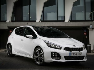 Коврики текстильные для Kia Ceed II (хэтчбек 5 дв / JD) 2015 - 2018