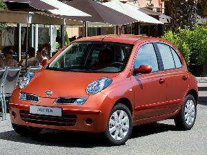 Коврики текстильные для Nissan Micra (хэтчбек 5 дв / K12) 2007 - 2010