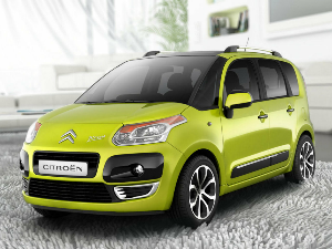 Коврики текстильные для Citroen C3 Picasso (минивэн) 2009 - 2012