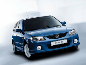 Коврики текстильные для Mazda 323 (универсал / BJ) 1998 - 2003