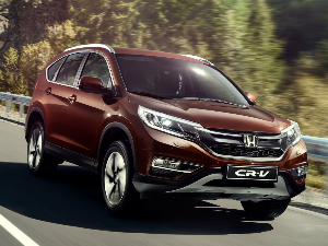 Коврики текстильные для Honda CR-V IV (suv / RE,RM) 2015 - 2018