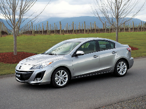 Коврики текстильные для Mazda 3 (седан / BL) 2008 - 2011