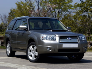 Коврики текстильные для Subaru Forester (suv / SG) 2005 - 2008