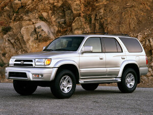 Коврики текстильные для Toyota 4Runner III (suv / N180) 1995 - 2002