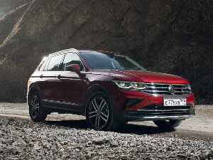 Коврики текстильные для Volkswagen Tiguan II (suv / AD1) 2021 - Н.В.