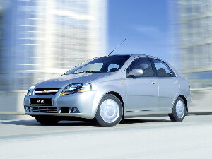 Коврики текстильные для Chevrolet Aveo I (седан / T200) 2002 - 2008