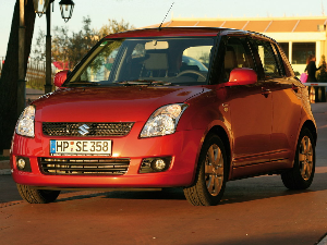 Коврики текстильные для Suzuki Swift (хэтчбек 5 дв) 2008 - 2010