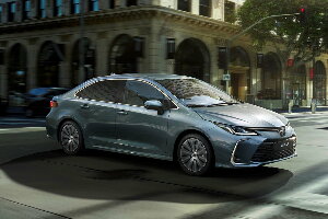 Коврики текстильные для Toyota Corolla (седан / E210) 2018 - Н.В.