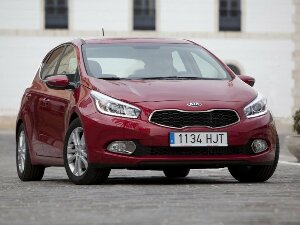 Коврики текстильные для Kia Ceed II (хэтчбек 5 дв / JD) 2012 - 2016