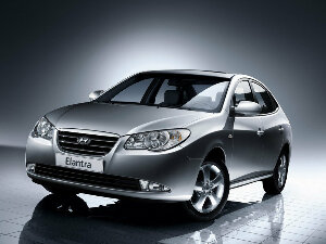 Коврики текстильные для Hyundai Elantra IV (седан / HD) 2006 - 2011