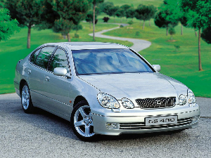 Коврики текстильные для Lexus GS430 (седан / S190) 2000 - 2004