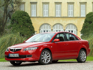 Коврики текстильные для Mazda 6 (седан / GG) 2002 - 2008