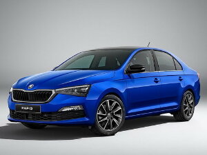 Коврики текстильные для Skoda Rapid II (лифтбек) 2020 - Н.В.